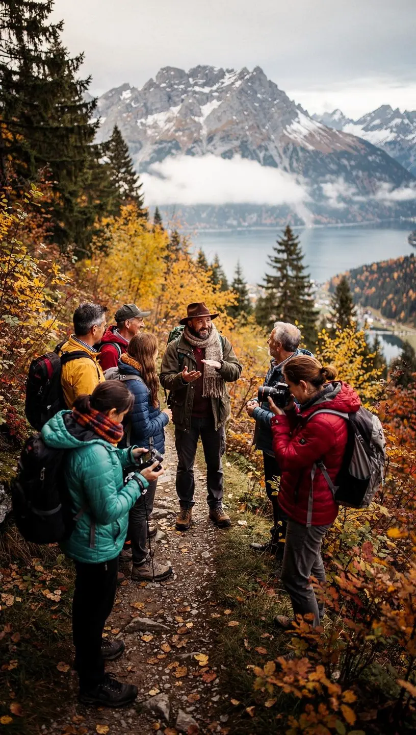 Blühende Weinberge, die sich terrassenförmig an einem sonnigen Hang entlangziehen, ideal für Weinliebhaber.